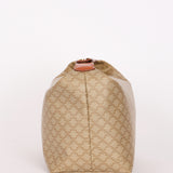 Celine Triomphe Shoulder Bag Coated Canvas