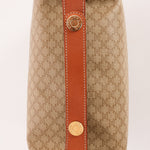 Celine Triomphe Shoulder Bag Coated Canvas