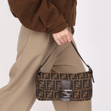 Fendi Zucca Baguette Bag