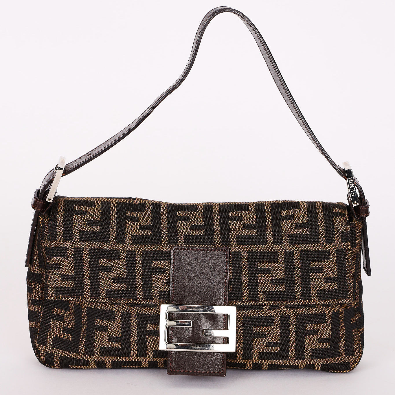 Fendi Zucca Baguette Bag