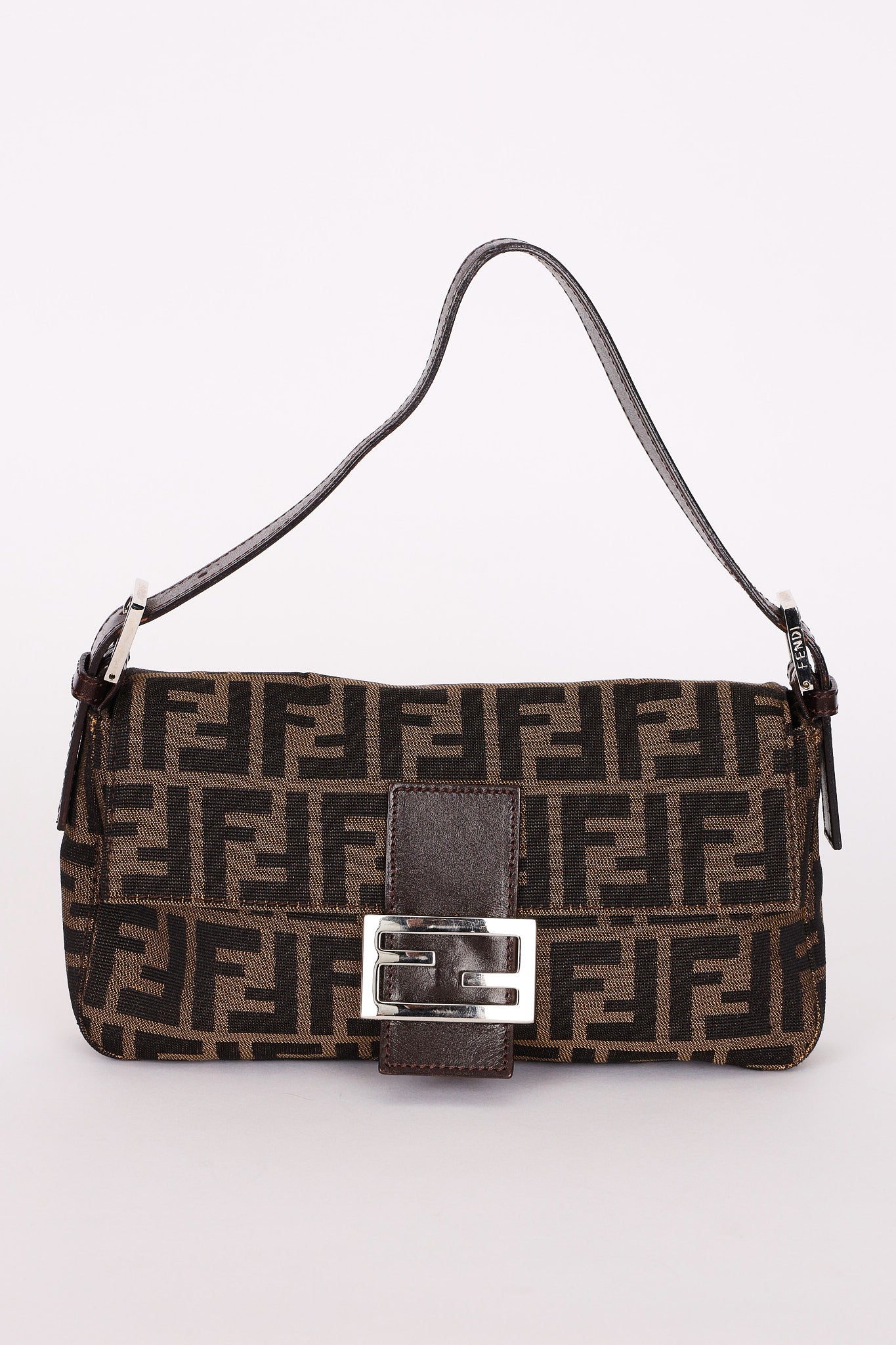 Fendi Zucca Baguette Bag