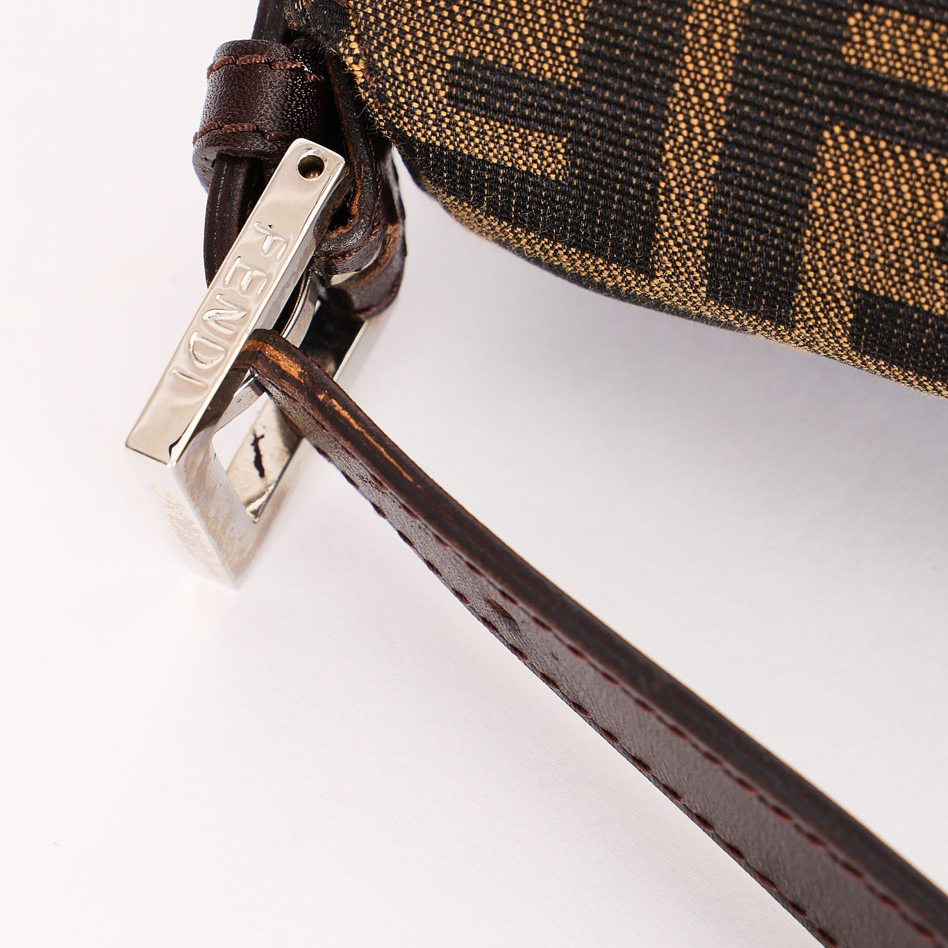 Fendi Zucca Baguette Bag