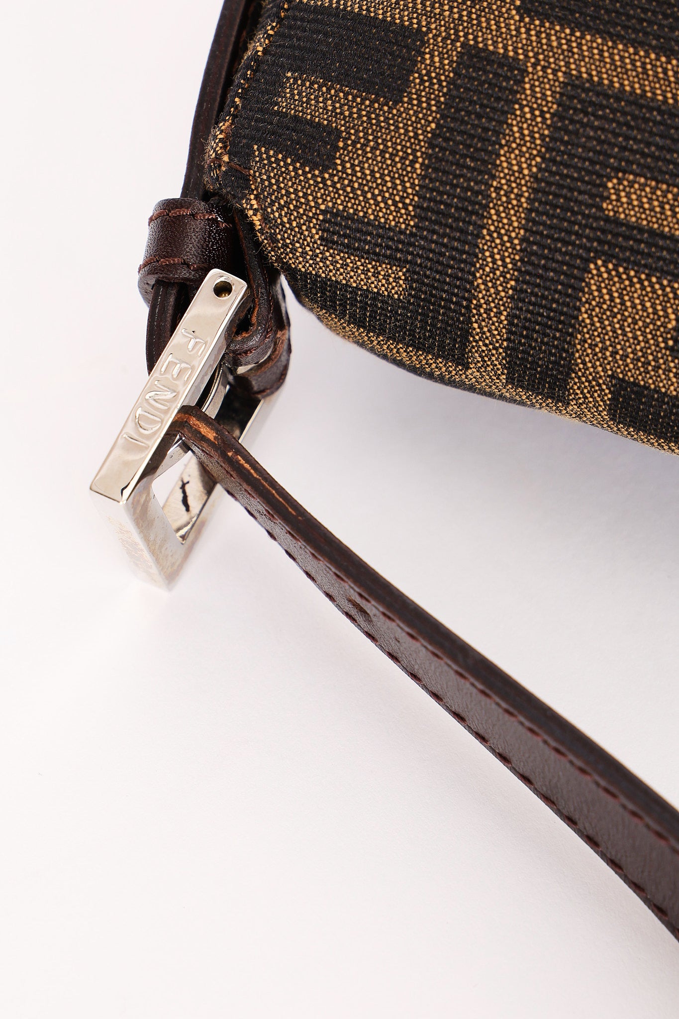 Fendi Zucca Baguette Bag