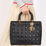 Dior Large Lady Black