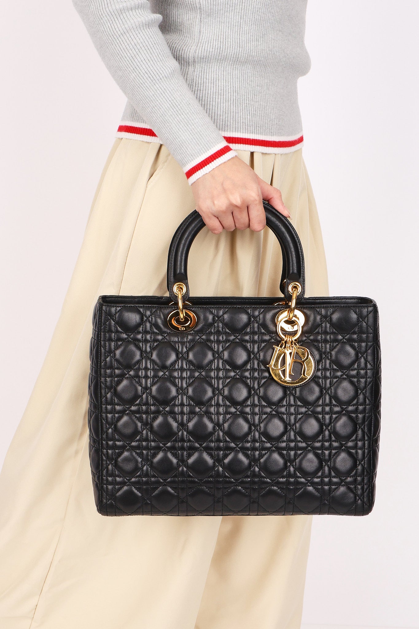 Dior Large Lady Black
