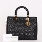 Dior Large Lady Black