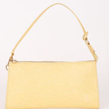 Louis Vuitton Epi Pochette Butter Yellow