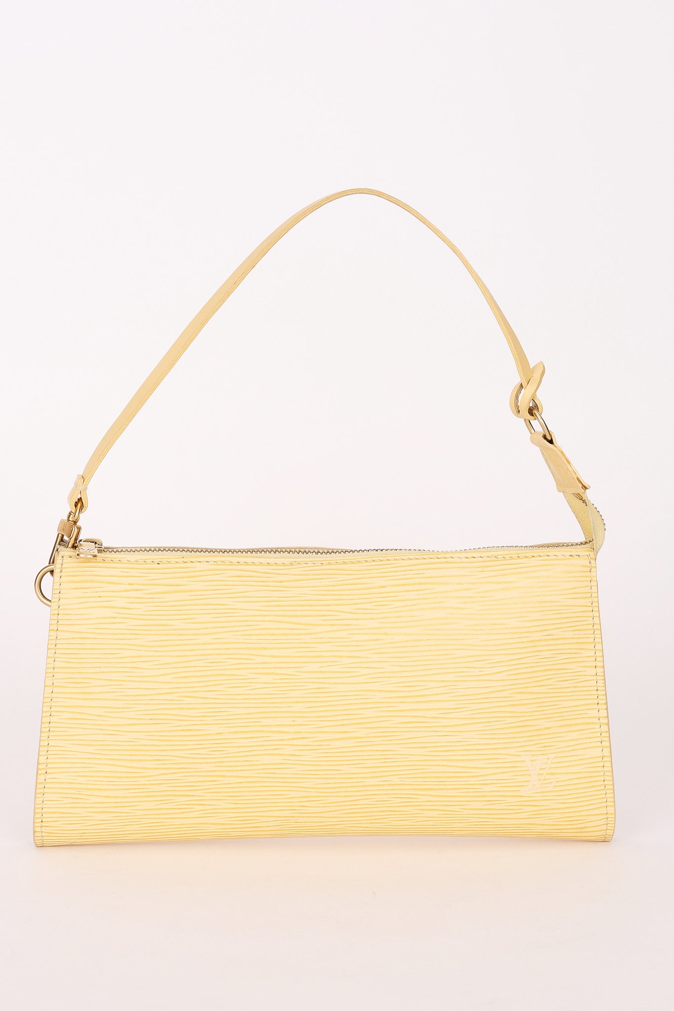 Louis Vuitton Epi Pochette Butter Yellow