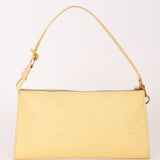 Louis Vuitton Epi Pochette Butter Yellow