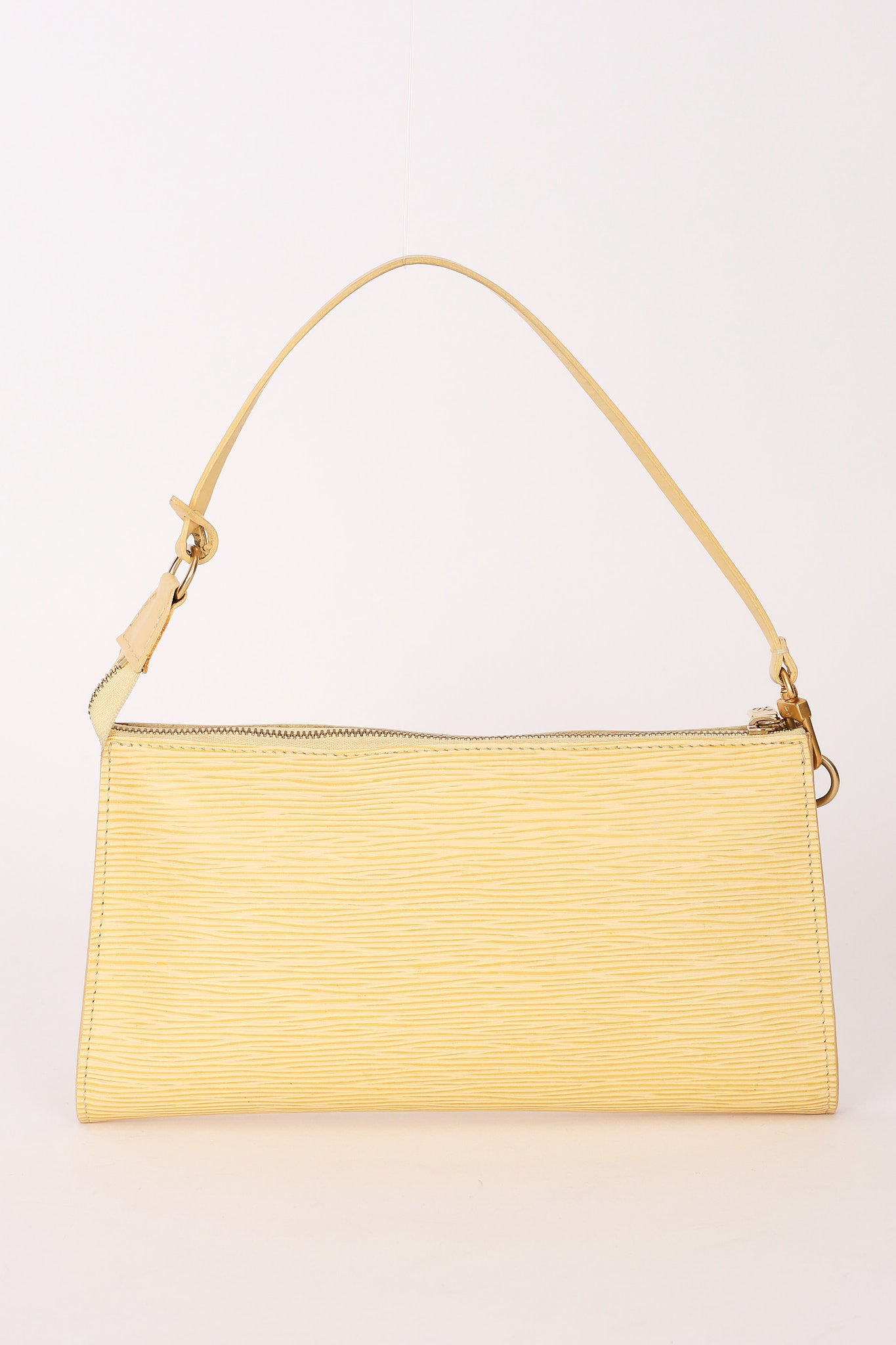 Louis Vuitton Epi Pochette Butter Yellow