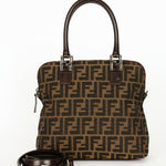 Fendi Zucca Top Handle Bag