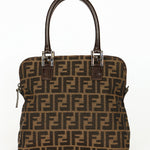 Fendi Zucca Top Handle Bag