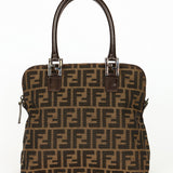 Fendi Zucca Top Handle Bag