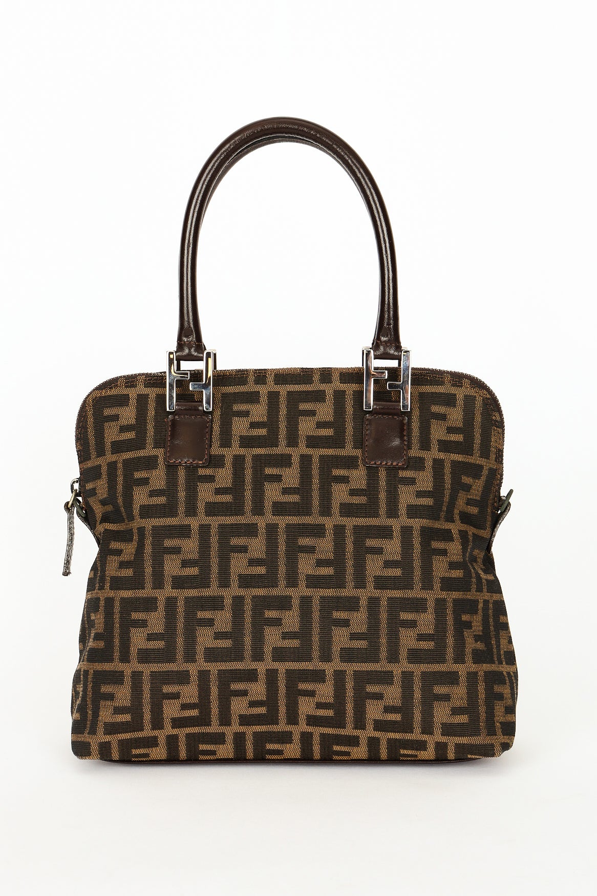 Fendi Zucca Top Handle Bag