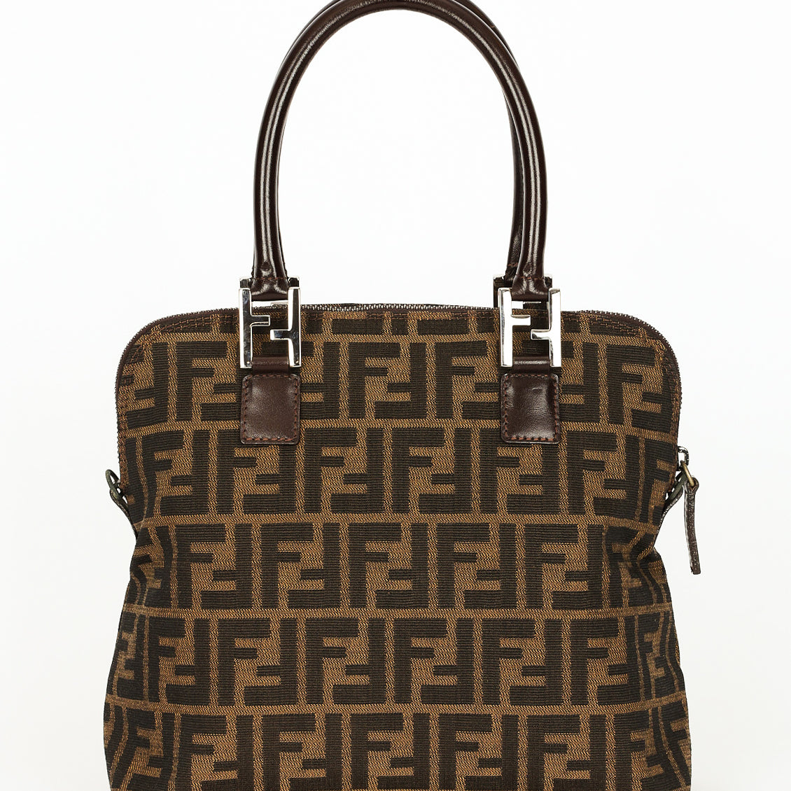 Fendi Zucca Top Handle Bag