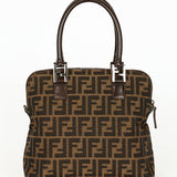 Fendi Zucca Top Handle Bag
