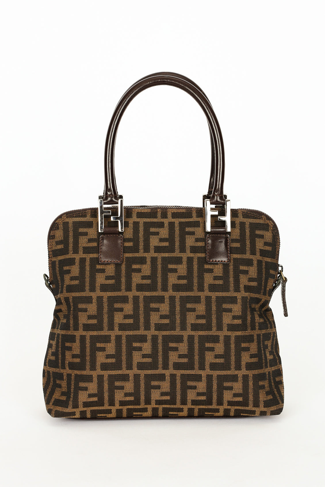 Fendi Zucca Top Handle Bag