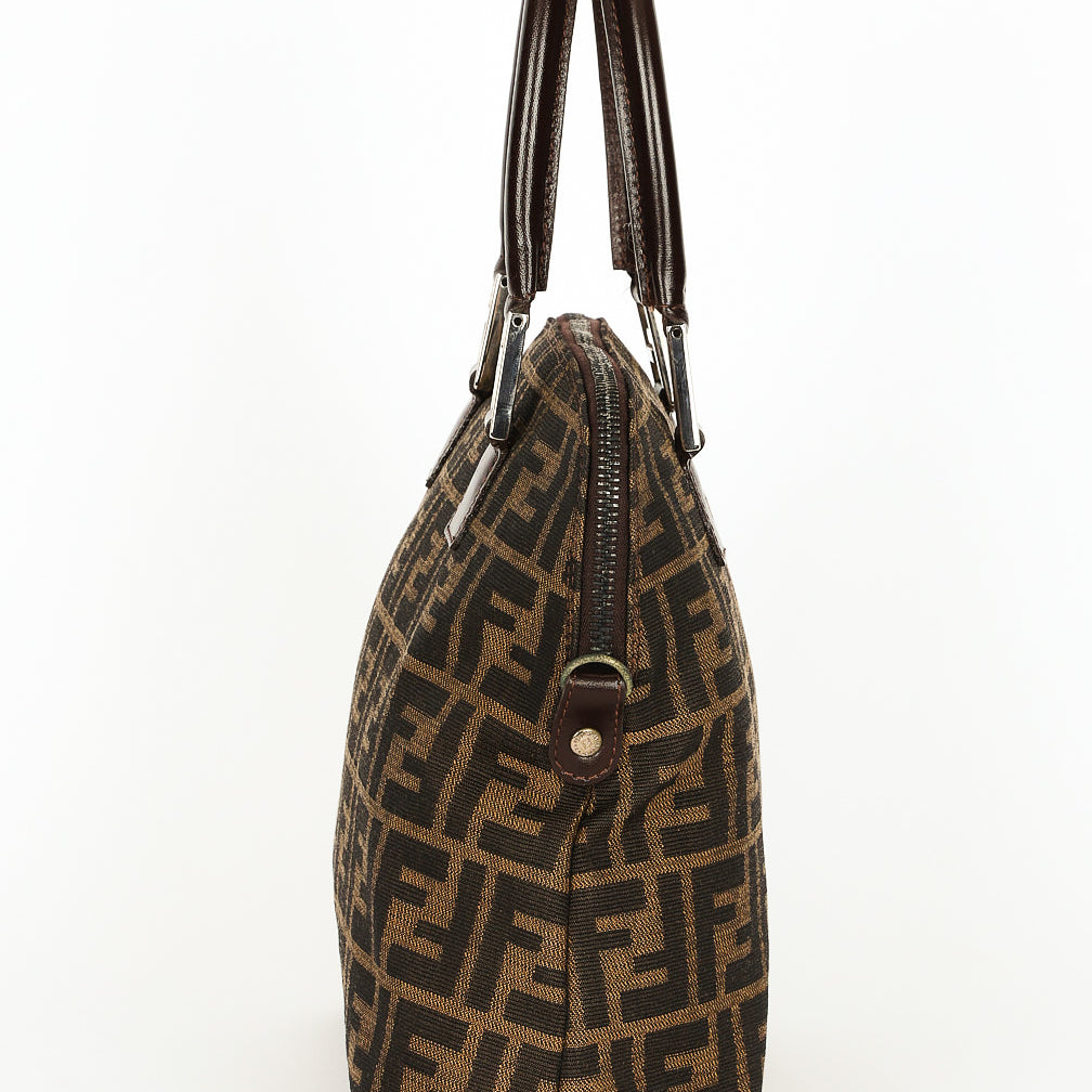 Fendi Zucca Top Handle Bag