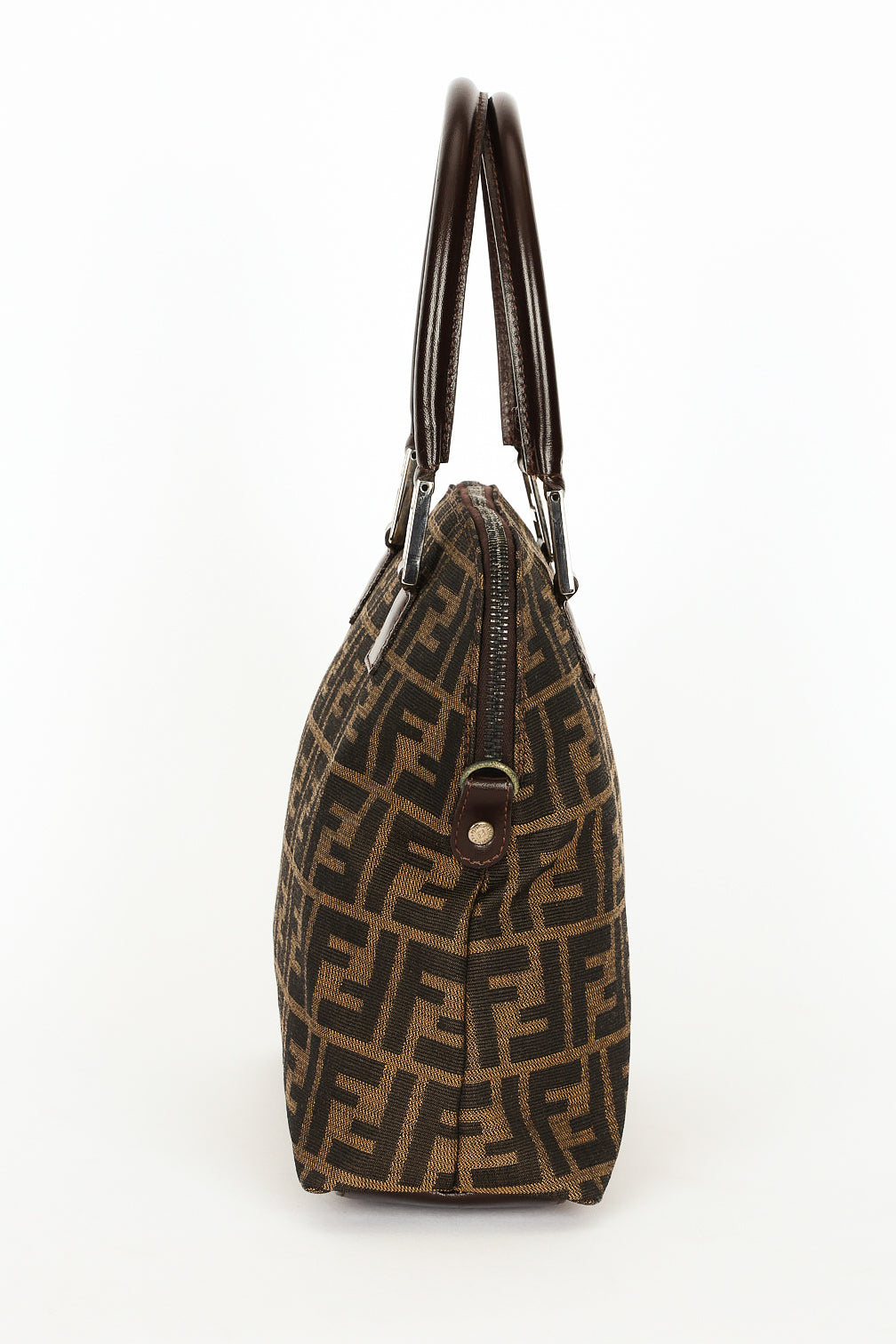 Fendi Zucca Top Handle Bag