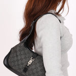 Gucci Monogram Denim Jackie Bag