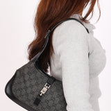 Gucci Monogram Denim Jackie Bag
