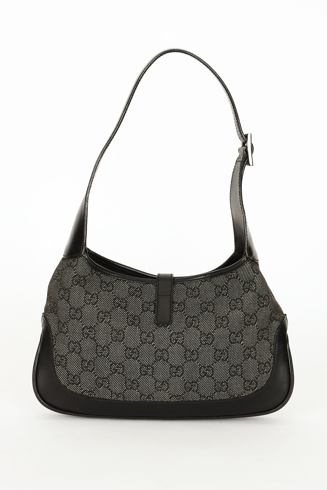 Gucci Monogram Denim Jackie Bag