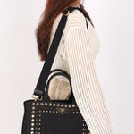 Prada Canapa Gemstone Studded Beaded Tote