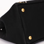 Prada Canapa Gemstone Studded Beaded Tote