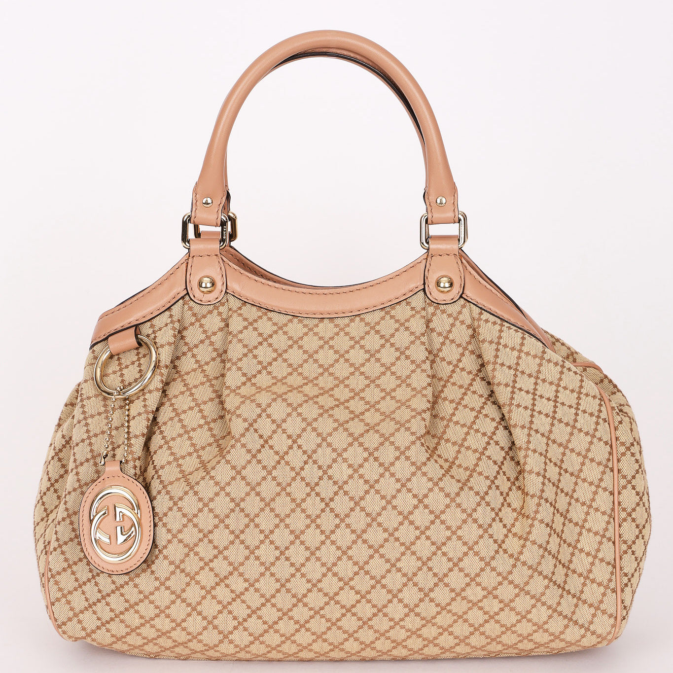 Gucci Medium Diamante Sukey Top Handle Bag
