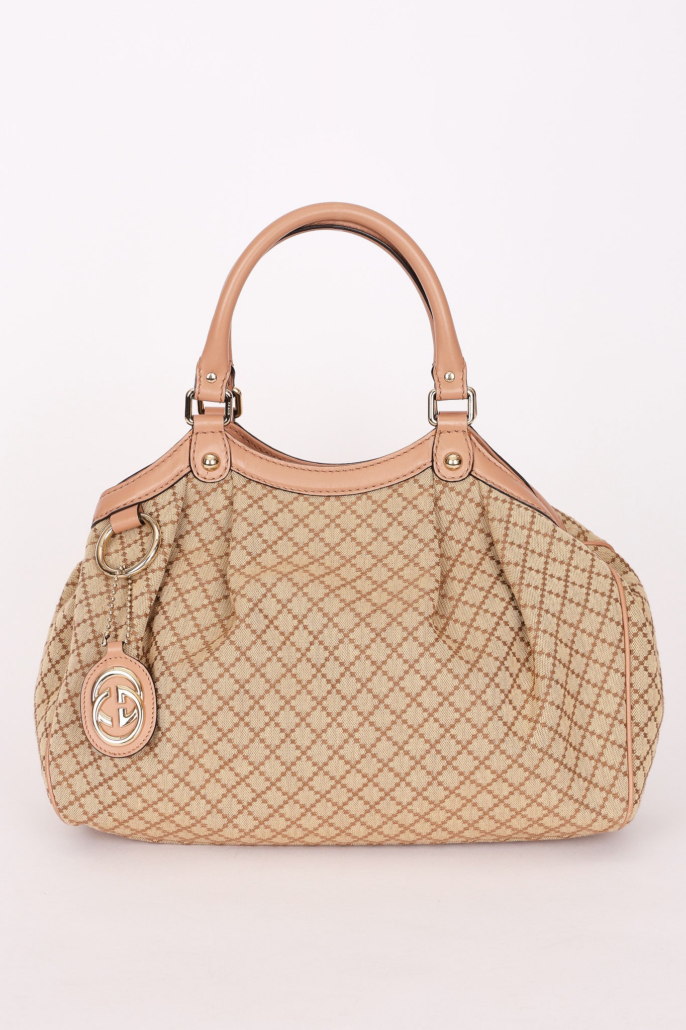 Gucci Medium Diamante Sukey Top Handle Bag