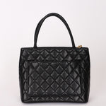 Chanel Timeless Medallion Tote Black Caviar GHW