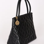 Chanel Timeless Medallion Tote Black Caviar GHW