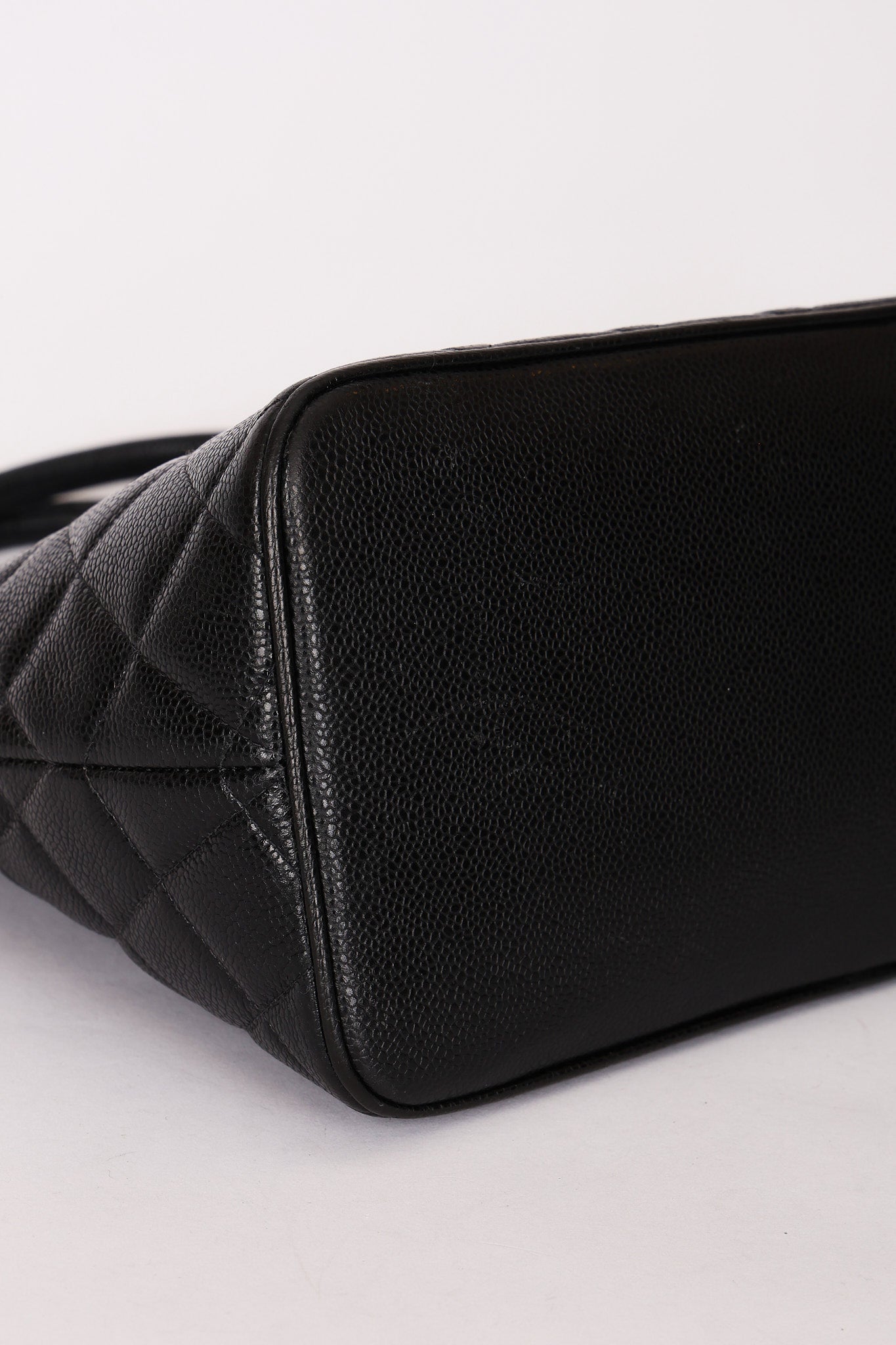 Chanel Timeless Medallion Tote Black Caviar GHW