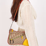 Christian Dior Rasta Trotter Saddle Bag