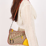 Christian Dior Rasta Trotter Saddle Bag