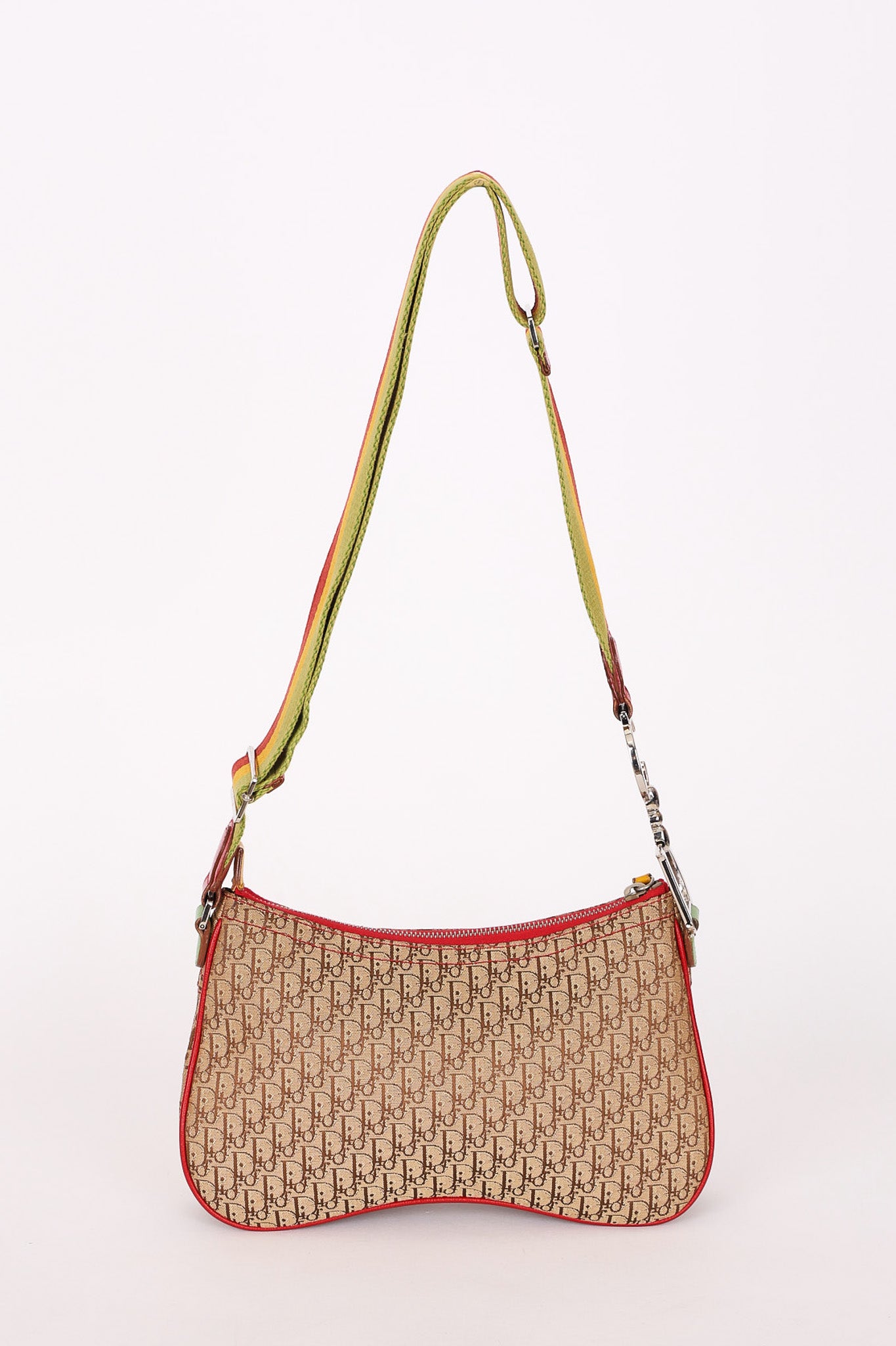 Christian Dior Rasta Trotter Saddle Bag