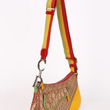 Christian Dior Rasta Trotter Saddle Bag