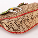 Christian Dior Rasta Trotter Saddle Bag
