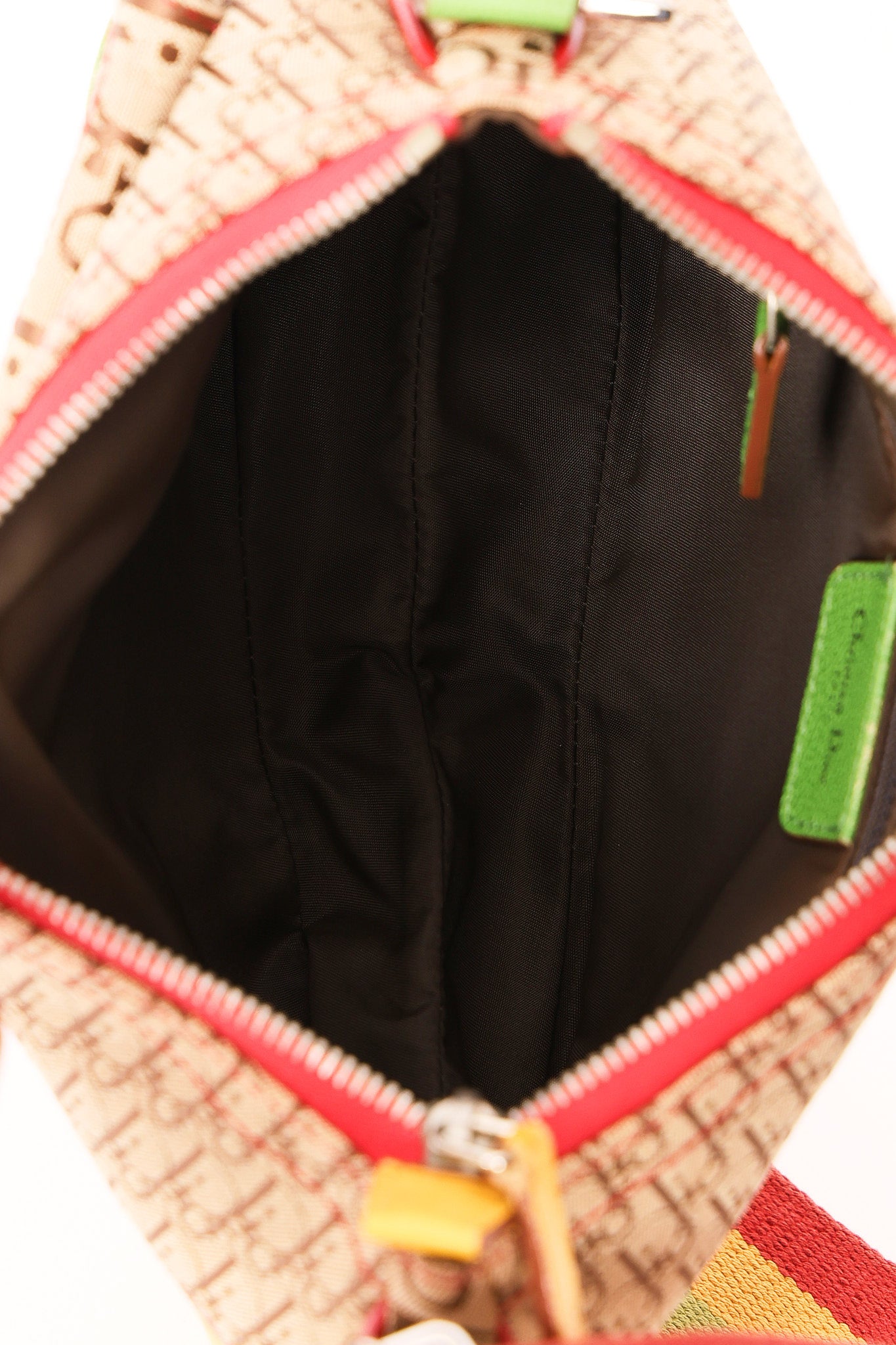 Christian Dior Rasta Trotter Saddle Bag