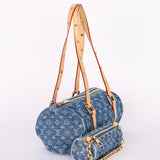Louis Vuitton Remix Monogram Denim Papillon MM and Mini Papillon Set