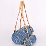 Louis Vuitton Remix Monogram Denim Papillon MM and Mini Papillon Set