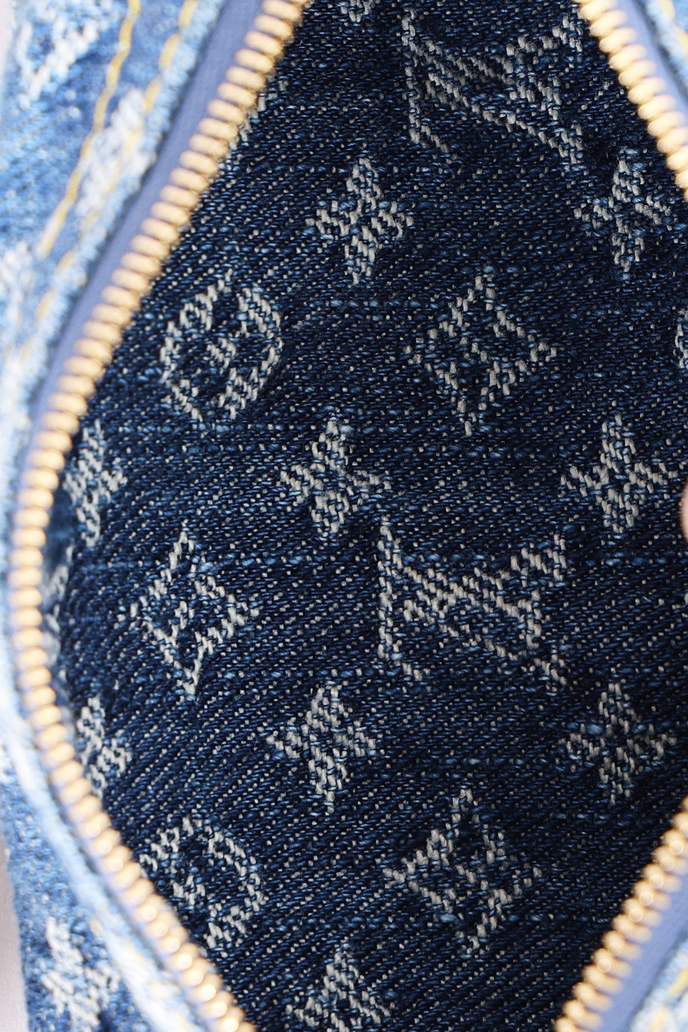 Louis Vuitton Remix Monogram Denim Papillon MM and Mini Papillon Set