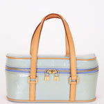 Louis Vuitton Monogram Vernis Shoulder Bag Baby Blue