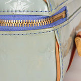 Louis Vuitton Monogram Vernis Shoulder Bag Baby Blue