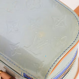 Louis Vuitton Monogram Vernis Shoulder Bag Baby Blue