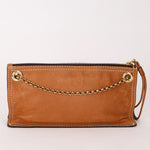 Loewe Stitched Shoulder Bag Tan Nubuck