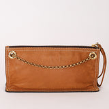 Loewe Stitched Shoulder Bag Tan Nubuck