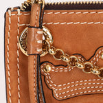 Loewe Stitched Shoulder Bag Tan Nubuck