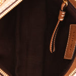 Loewe Stitched Shoulder Bag Tan Nubuck