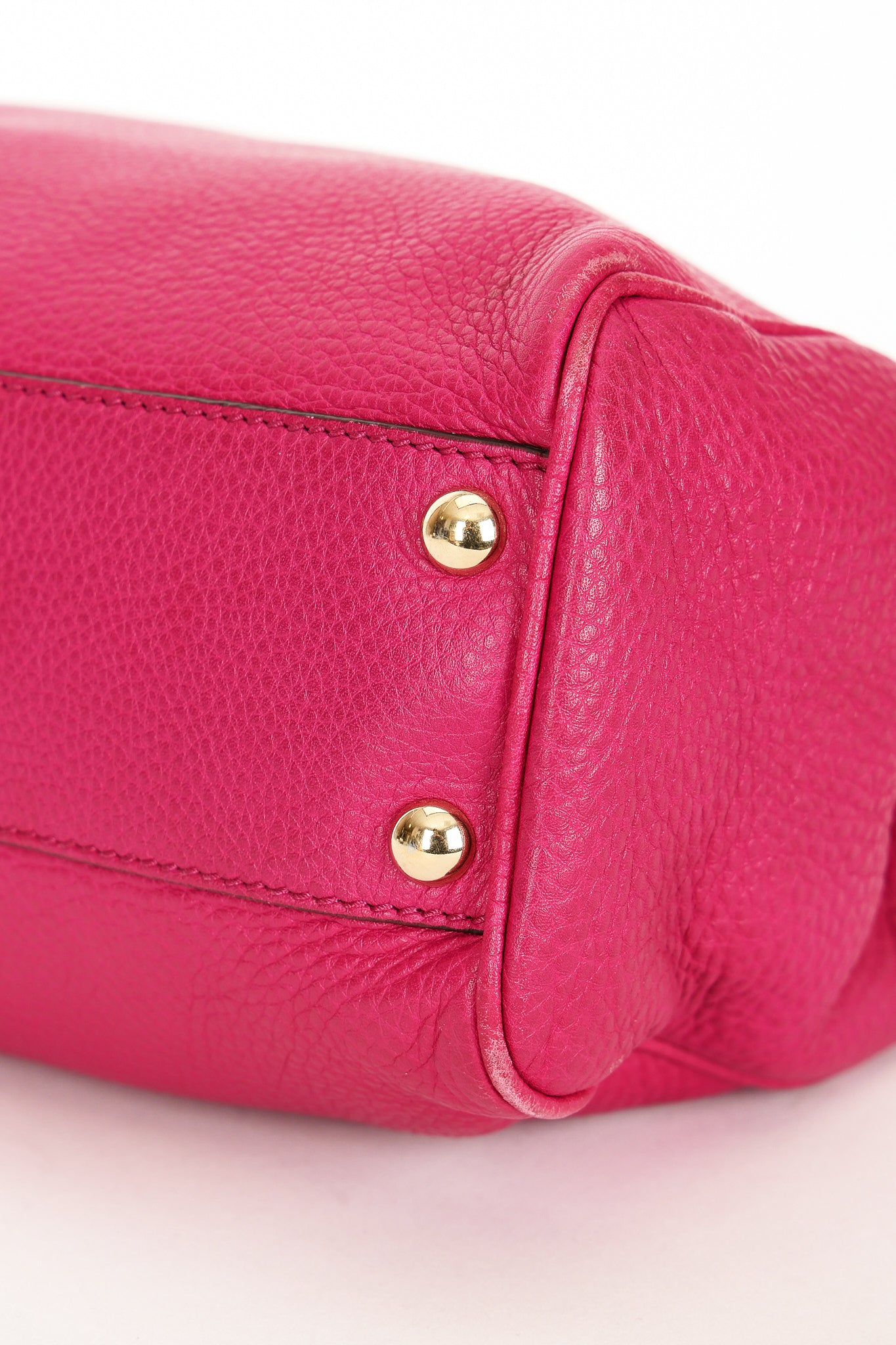 Gucci Small Bamboo Shopper Tote Magenta